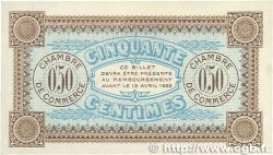 50 Centimes FRANCE regionalism and miscellaneous Auxerre 1917 JP.017.16 XF+