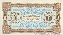 50 Centimes FRANCE regionalism and miscellaneous Auxerre 1920 JP.017.25 XF