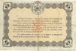 2 Francs FRANCE régionalisme et divers Avignon 1915 JP.018.08 TTB
