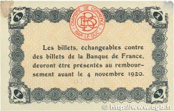 1 Franc FRANCE regionalism and miscellaneous Bar-Le-Duc 1918 JP.019.03 VF