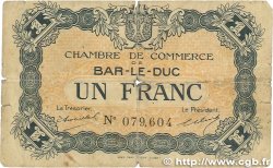 1 Franc FRANCE régionalisme et divers Bar-Le-Duc 1918 JP.019.03 B