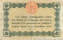 50 Centimes FRANCE régionalisme et divers Bar-Le-Duc 1920 JP.019.07 pr.TTB