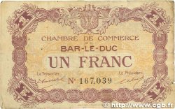 1 Franc FRANCE regionalism and miscellaneous Bar-Le-Duc 1920 JP.019.08 F