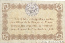 2 Francs FRANCE régionalisme et divers Bar-Le-Duc 1917 JP.019.17 TTB