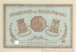50 Centimes Spécimen FRANCE regionalism and miscellaneous Bayonne 1916 JP.021.25 XF+