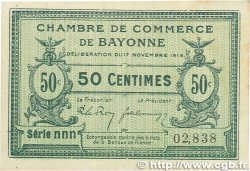 50 Centimes FRANCE régionalisme et divers Bayonne 1919 JP.021.61