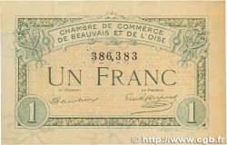 1 Franc FRANCE regionalism and miscellaneous Beauvais 1920 JP.022.02