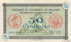 50 Centimes FRANCE régionalisme et divers Belfort 1918 JP.023.41 pr.TTB