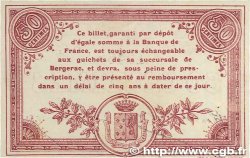 50 Centimes FRANCE régionalisme et divers Bergerac 1914 JP.024.03 SUP+