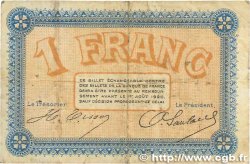 1 Franc FRANCE régionalisme et divers Besançon 1915 JP.025.12 B