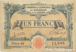 1 Franc FRANCE régionalisme et divers Besançon 1922 JP.025.27 B