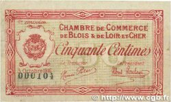 50 Centimes FRANCE régionalisme et divers Blois 1916 JP.028.05