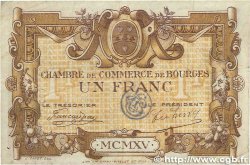 1 Franc FRANCE régionalisme et divers Bourges 1915 JP.032.06 pr.TTB