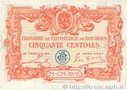 50 Centimes FRANCE régionalisme et divers Bourges 1915 JP.032.08 SPL+