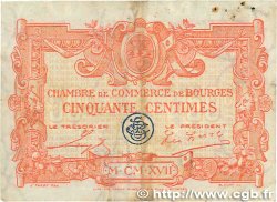50 Centimes FRANCE régionalisme et divers Bourges 1915 JP.032.08 TB