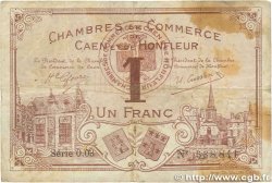 1 Franc FRANCE régionalisme et divers Caen et Honfleur 1915 JP.034.06 TB