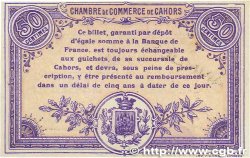 50 Centimes Annulé FRANCE régionalisme et divers Cahors 1915 JP.035.06 SPL