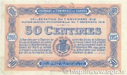 50 Centimes FRANCE régionalisme et divers Cahors 1918 JP.035.21 SUP