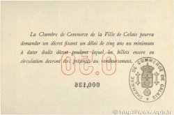50 Centimes FRANCE régionalisme et divers Calais 1914 JP.036.01 SPL+