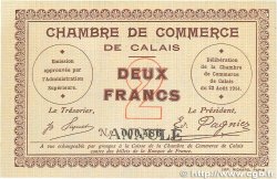 2 Francs Annulé FRANCE régionalisme et divers  1914 JP.036.05var. pr.SPL