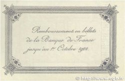 50 Centimes FRANCE Regionalismus und verschiedenen Calais 1920 JP.036.42 VZ+