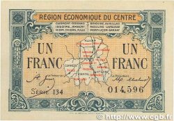1 Franc FRANCE régionalisme et divers Région Économique Du Centre 1918 JP.040.07 SUP