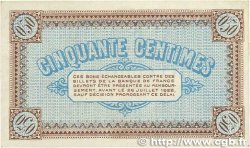 50 Centimes FRANCE régionalisme et divers Châlon-Sur-Saône, Autun et Louhans 1917 JP.042.12 TTB+