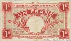 1 Franc FRANCE régionalisme et divers Chartres 1915 JP.045.03 TTB
