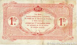 1 Franc FRANCE régionalisme et divers Chartres 1917 JP.045.07 pr.TTB