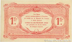 1 Franc FRANCE régionalisme et divers Chartres 1920 JP.045.10 SPL