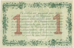 1 Franc FRANCE régionalisme et divers Chateauroux 1915 JP.046.02 TTB+