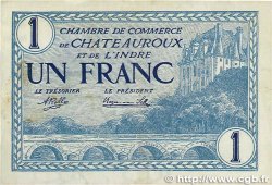 1 Franc FRANCE régionalisme et divers Chateauroux 1920 JP.046.26 SUP