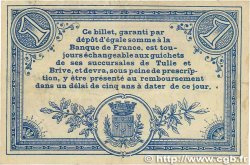 1 Franc FRANCE régionalisme et divers Corrèze 1915 JP.051.03 TTB