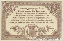 50 Centimes FRANCE régionalisme et divers Corrèze 1915 JP.051.04 SUP