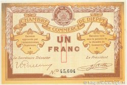 1 Franc FRANCE régionalisme et divers Dieppe 1918 JP.052.04
