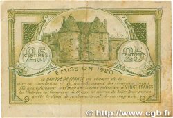 25 Centimes FRANCE régionalisme et divers Dieppe 1920 JP.052.10 TTB
