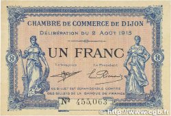 1 Franc FRANCE régionalisme et divers Dijon 1915 JP.053.04