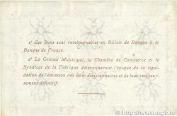 1 Franc FRANCE régionalisme et divers Elbeuf 1917 JP.055.11 SUP