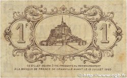 1 Franc FRANCE régionalisme et divers Granville 1915 JP.060.04 TTB
