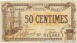 50 Centimes FRANCE régionalisme et divers Granville 1916 JP.060.07 TTB+