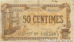 50 Centimes FRANCE régionalisme et divers Granville 1916 JP.060.07 TB