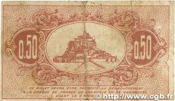 50 Centimes FRANCE régionalisme et divers Granville et Cherbourg 1920 JP.061.01 pr.TTB