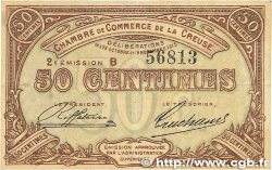 50 Centimes FRANCE régionalisme et divers Guéret 1915 JP.064.07 SUP