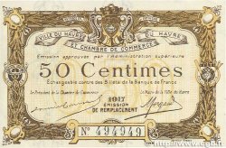 50 Centimes FRANCE régionalisme et divers Le Havre 1917 JP.068.17 SPL