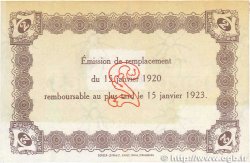 2 Francs FRANCE régionalisme et divers  1920 JP.068.24var. TTB+