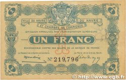 1 Franc FRANCE régionalisme et divers Le Havre 1920 JP.068.28 TTB+