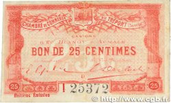 25 Centimes FRANCE régionalisme et divers Le Tréport 1916 JP.071.31 TTB