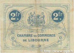 2 Francs FRANCE régionalisme et divers Libourne 1915 JP.072.14 TB