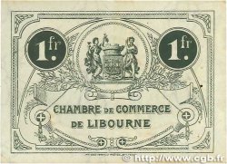 1 Franc FRANCE régionalisme et divers Libourne 1920 JP.072.30 TTB