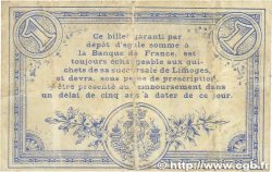 1 Franc FRANCE régionalisme et divers Limoges 1914 JP.073.03 pr.TTB